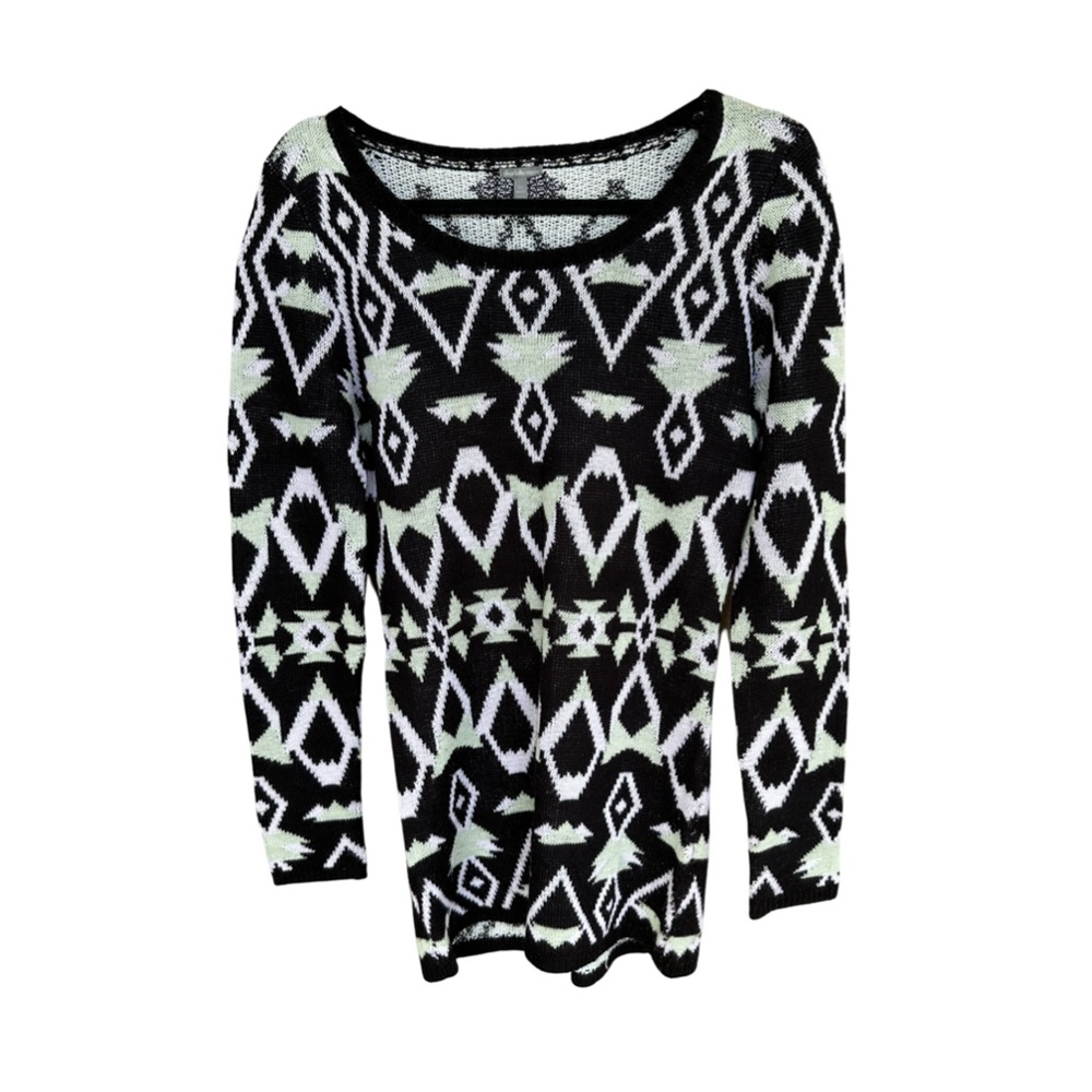 Tribal Knit Mini Dress or Tunic